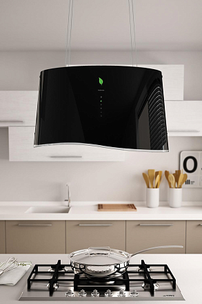 Вытяжка MARE E.ION IS GLASS BLACK Falmec купить в Москве | Всегда в наличии! | Артикул CENI66.E0P6#ZZZN441F | Официальный сайт LEADER-BT